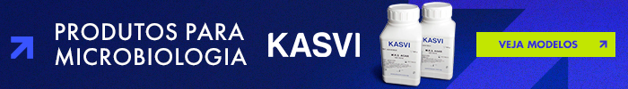 Banner para produtos de microbiologia Kasvi na Forlab.